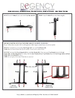 Preview for 2 page of Regency Fusion MUDS663042 Instructions