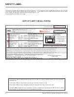 Предварительный просмотр 5 страницы Regency Gas Fireplace P42-LP4 Owners & Installation Manual