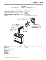 Предварительный просмотр 12 страницы Regency Gas Fireplace P42-LP4 Owners & Installation Manual