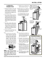 Предварительный просмотр 22 страницы Regency Gas Fireplace P42-LP4 Owners & Installation Manual