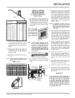 Предварительный просмотр 24 страницы Regency Gas Fireplace P42-LP4 Owners & Installation Manual