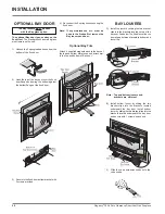 Предварительный просмотр 29 страницы Regency Gas Fireplace P42-LP4 Owners & Installation Manual