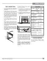 Предварительный просмотр 11 страницы Regency Gas Insert E21-LP3 Owners & Installation Manual