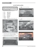 Предварительный просмотр 16 страницы Regency Gas Insert E21-LP3 Owners & Installation Manual