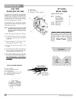 Preview for 12 page of Regency Gas Insert E33-LP1 Owners & Installation Manual