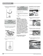 Preview for 18 page of Regency Gas Insert E33-LP1 Owners & Installation Manual