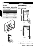 Предварительный просмотр 2 страницы Regency Gas Insert E33-LP1 Specifications