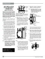 Preview for 26 page of Regency GEM54-LPG Owners & Installation Manual