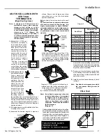 Предварительный просмотр 27 страницы Regency Gem54 Owners & Installation Manual