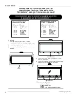 Предварительный просмотр 30 страницы Regency Gem54 Owners & Installation Manual