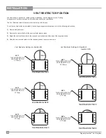 Предварительный просмотр 14 страницы Regency Gem54 Owner'S Manual