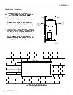 Preview for 15 page of Regency GF1500LST-LP Owners & Installation Manual