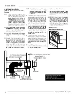 Preview for 28 page of Regency GF1500LST-LP Owners & Installation Manual