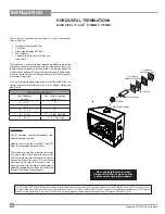 Предварительный просмотр 20 страницы Regency GF900C-LPG Owners & Installation Manual