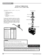 Предварительный просмотр 22 страницы Regency GF900C-LPG Owners & Installation Manual