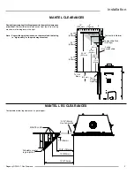 Preview for 9 page of Regency GF900L-LPG1 Owners & Installation Manual