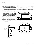 Preview for 12 page of Regency GF900L-LPG1 Owners & Installation Manual