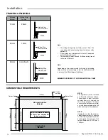 Предварительный просмотр 14 страницы Regency GF900L-NG Owners & Installation Manual