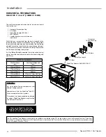 Предварительный просмотр 20 страницы Regency GF900L-NG Owners & Installation Manual