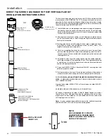 Предварительный просмотр 24 страницы Regency GF900L-NG Owners & Installation Manual