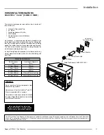 Preview for 21 page of Regency GF900L-NG1 Owners & Installation Manual