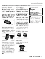 Preview for 15 page of Regency Grandview G600C Owners & Installation Manual