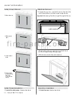 Предварительный просмотр 16 страницы Regency Grandview G800C-1 Manual