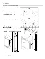 Предварительный просмотр 38 страницы Regency Grandview G800C-1 Manual