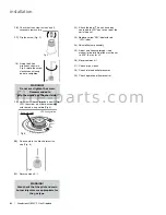 Предварительный просмотр 64 страницы Regency Grandview G800C-1 Manual