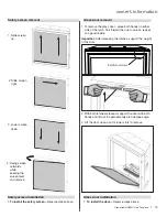 Предварительный просмотр 13 страницы Regency Grandview G800C Owners & Installation Manual