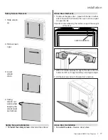 Предварительный просмотр 77 страницы Regency Grandview G800C Owners & Installation Manual