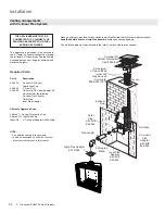 Предварительный просмотр 54 страницы Regency Grandview G800EC Series Owners & Installation Manual