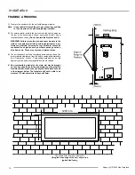 Предварительный просмотр 14 страницы Regency Greenfire GF1500L-LP Owners & Installation Manual