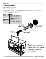 Предварительный просмотр 20 страницы Regency Greenfire GF1500L-LP Owners & Installation Manual