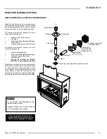 Предварительный просмотр 21 страницы Regency Greenfire GF1500L-LP Owners & Installation Manual