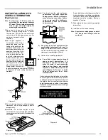 Предварительный просмотр 25 страницы Regency Greenfire GF1500L-LP Owners & Installation Manual