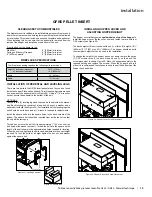 Предварительный просмотр 15 страницы Regency greenfire GF55 Technical Manual