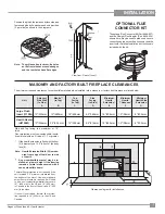 Предварительный просмотр 7 страницы Regency H2100 Owners & Installation Manual