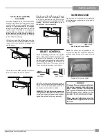 Предварительный просмотр 13 страницы Regency H2105 Owners And Installation Manual