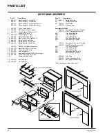 Предварительный просмотр 41 страницы Regency H2105 Owners And Installation Manual