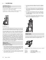 Предварительный просмотр 10 страницы Regency Hampton HI2450 Owners & Installation Manual