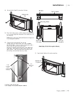 Предварительный просмотр 13 страницы Regency Hampton HI2450 Owners & Installation Manual