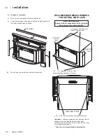 Предварительный просмотр 14 страницы Regency Hampton HI2450 Owners & Installation Manual