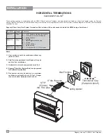 Предварительный просмотр 22 страницы Regency Horizon HZ30E-LP1 Owners & Installation Manual