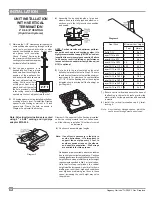 Предварительный просмотр 34 страницы Regency Horizon HZ30E-LP1 Owners & Installation Manual