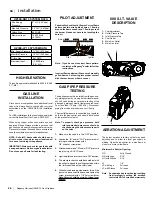 Preview for 36 page of Regency Horizon HZ30E Owners & Installation Manual