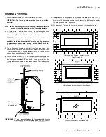 Preview for 17 page of Regency Horizon HZ40E Owners And Installation Manual