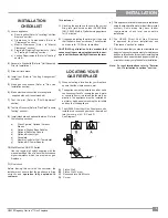 Preview for 9 page of Regency Horizon HZ42E-LP Owners & Installation Manual