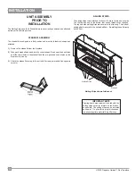 Preview for 12 page of Regency Horizon HZ42E-LP Owners & Installation Manual