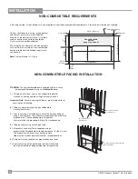 Preview for 14 page of Regency Horizon HZ42E-LP Owners & Installation Manual